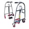 Pake Handling Tools Manual Furniture and Crate Mover, 1320 Lb. Cap., PU on Steel Caster, 2PK PAKFM01A - alternate 2